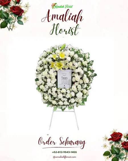 Krans Bunga Duka Selulung